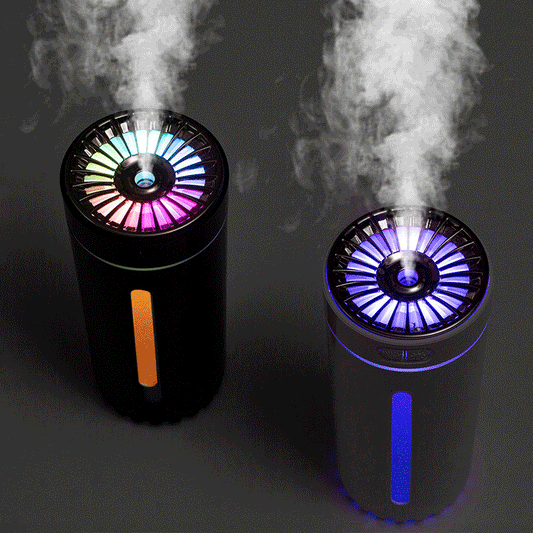 Wireless Ultrasonic Humidifier With Light Car/Home Aroma Diffuser