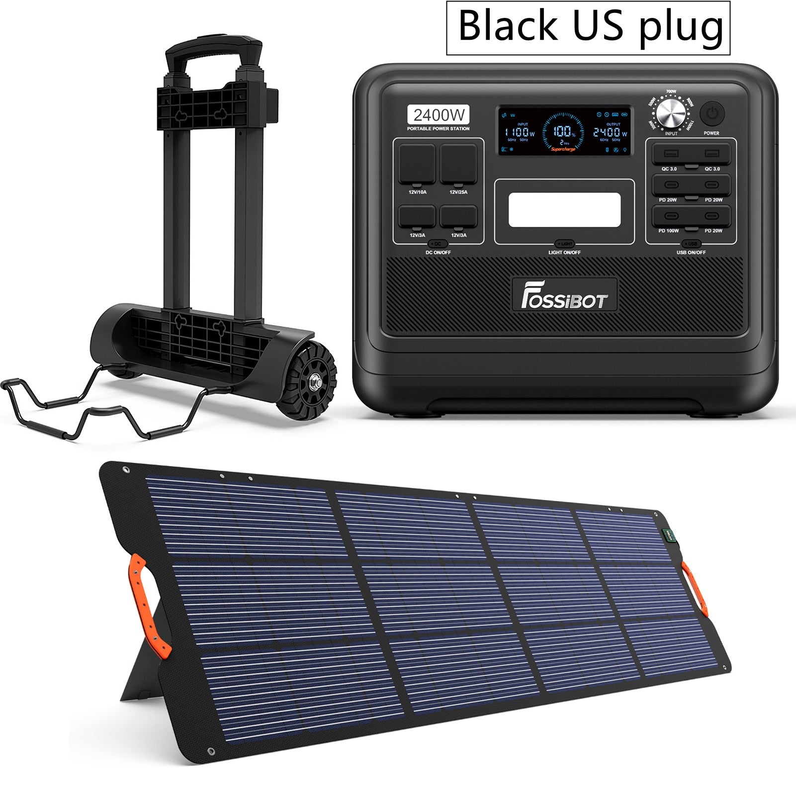 Solar Generator Portable Power Station 2hrs Charge