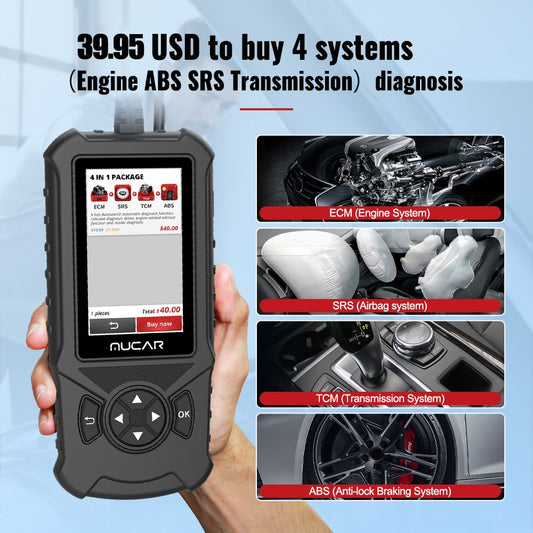 OBD2  Scanner Car Diagnostic System Code Reader