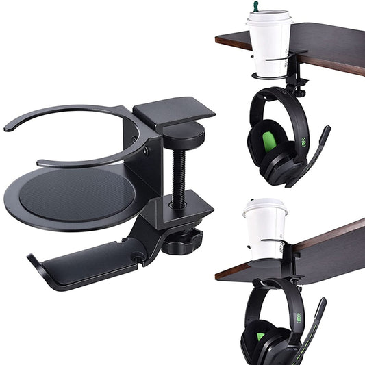 Under Desk Mount Cup Gaming Headphone Hanger